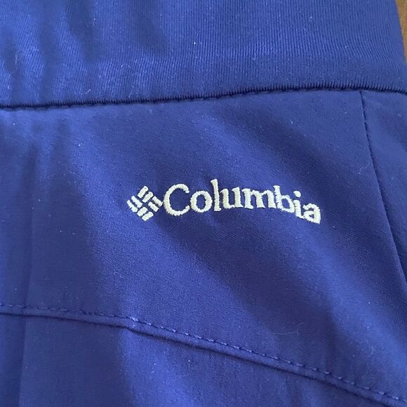 Columbia Plus Blue Skater Ruched Mini Skort Athletic Resort Wear - Picture 7 of 7